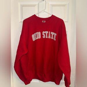 Red Ohio State Sweater